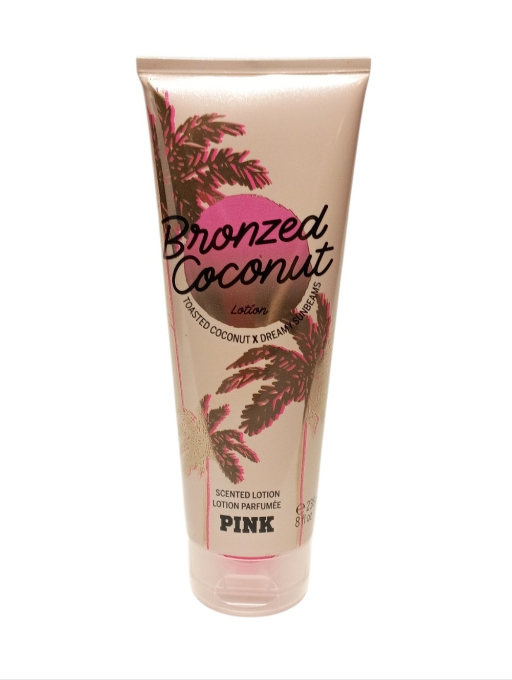 VS PINK Limited Edition Bronzed Coconut Scented Fragrance Body Lotion 8 Oz NEW